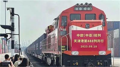 中欧班列累计开行5431列，发运集装箱57.1万标箱！