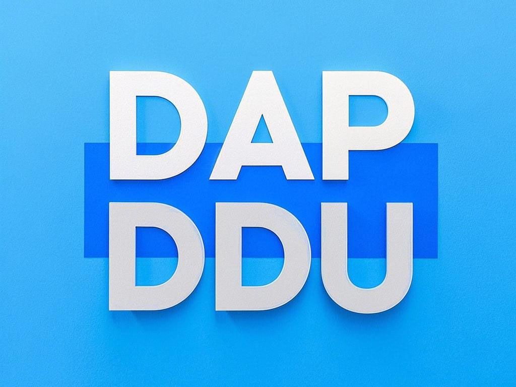 dap和ddu业务术语区别
